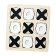 thumbnail image 2 of Wooden Tic TAC Toe Game Traditional Leisure Intelligent Brain Teaser C, 2 of 9