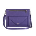 thumbnail image 6 of ELEHOLD Leather Bag Case for iPad  Pro 11" 2022/2021/2020/2018 iPad Air 5/4 10.9" with Card Slots Zipper Storage Kickstand Function Crossbody Shoulder Strap Handstrap Phone Bag Luxury Bag Case,Purple, 6 of 10