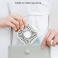 thumbnail image 4 of Mini ventilador portátil plegable funcionamiento silencioso ajustable pequeño ventilador personal recargable multifuncional para el hogar ANGGREK Otros, 4 of 8