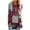 Red, variant on Brnmxoke Womens Casual Long Sleeve Shirts Lightweight Sweatshirts Fashion Color Block Blouses Loose Soft Flare Tunic Tops to Wear with Leggings