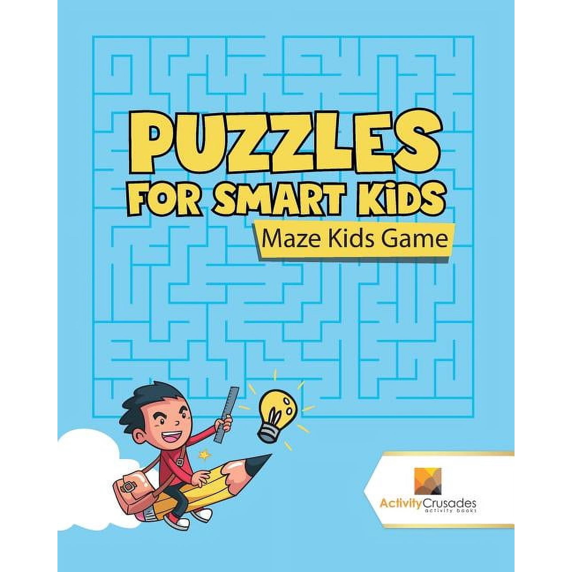 Puzzles for Smart Kids: Maze Kids Game (Paperback)