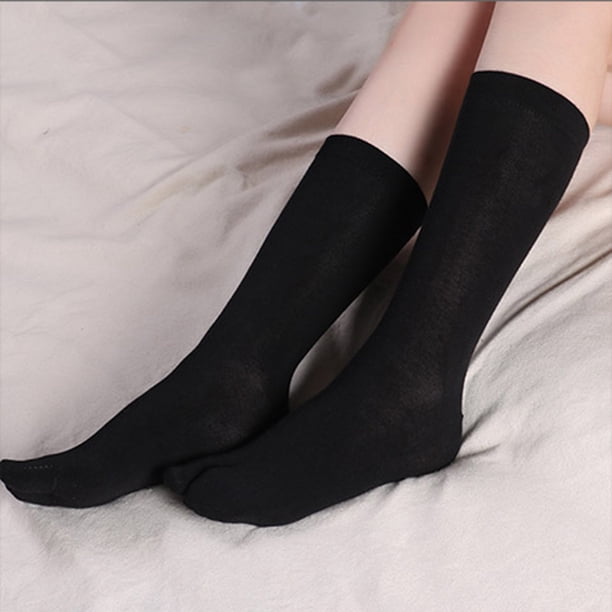 1 par de calcetines Tabi Calcetines Calcetines de Calcetines de verano para mujer Macarena Calcetines con 2 dedos del pie Flip Flop