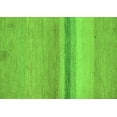 thumbnail image 1 of Ahgly Company Indoor Rectangle Abstract Green Modern Area Rugs, 2' x 5', 1 of 4