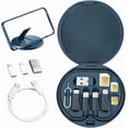 thumbnail image 1 of 9-in-1 USB Cable Kit, Fast Charging Adapter Conversion Box with Storage and Phone Stand, 1 of 7