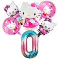 thumbnail image 1 of Juego de Globos de helio de Hello Kitty para niños, decoración de fiesta de cumpleaños, número de 32 pulgadas, 1 Juego, 1 of 4