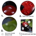 thumbnail image 3 of Designart "The Vibrant Reflections Of Lively Ladybugs II" Ladybug Floater Framed Canvas Art Print, 3 of 5