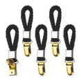 thumbnail image 1 of Uxcell 5 Pcs Clips para Colgar Toallas de Té, Clip de Toalla con Asa de Algodón Trenzado de 0.9" de Ancho, 1 of 6