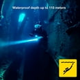 thumbnail image 3 of Luz de Buceo LED, Linterta de Buceo de Buceoo IPX8 Impermeable 5 modos con batería para navegar, 3 of 7