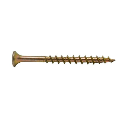 

1 PC-National Nail 0333159G No. 9 Star Drive Multi-Purpose Screw 2-1/2 Inch