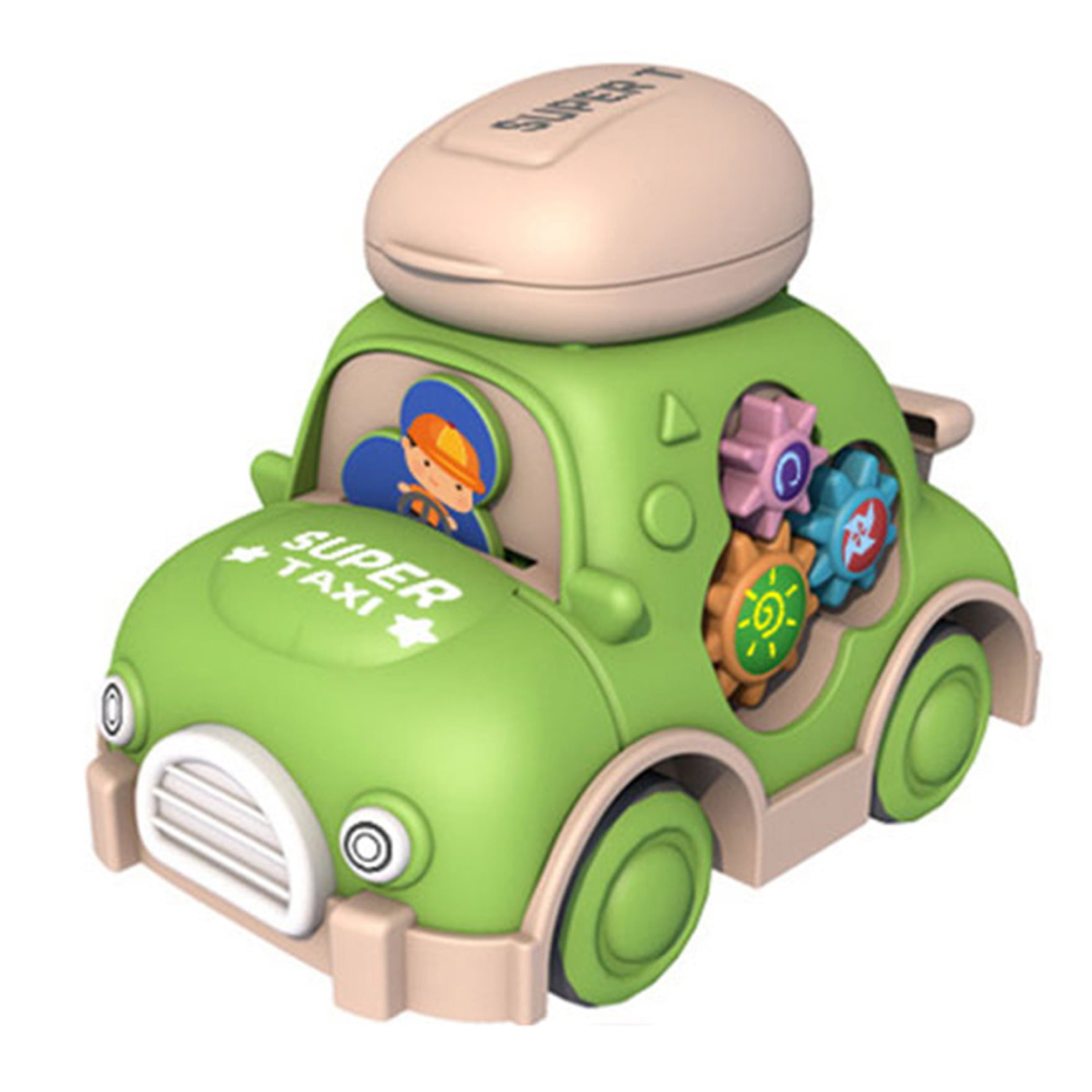 Jzenzero Cartoon Inertia Car Toy Multi-functional Storage Cars Montessori  Baby Toy Gifts 