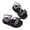 Silver, variant on Toddler Girls Sandals Cute Casual Open Toe Soft Sole Summer Beach Sandals with Rhinestone Bow Decor 3-12 Years