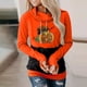 thumbnail image 2 of Blusa de manga larga con estampado de Halloween informal a la moda para mujer, jersey con capucha, Tops, sudadera Fridja  fjkfkj5275, 2 of 5