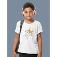 thumbnail image 2 of Cute Corgi Astronaut T-Shirt Juniors -Image by Shutterstock,  Medium, 2 of 4