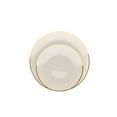 thumbnail image 4 of Crown Display 40 Premium Disposable Plastic 10 inch Dinner Plates - Classic Cream Design, 4 of 8