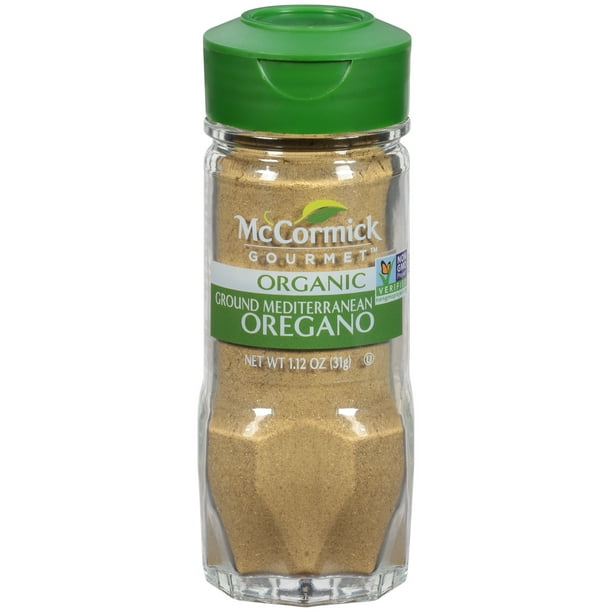 McCormick Gourmet Organic Ground Mediterranean Oregano, 1.12 oz
