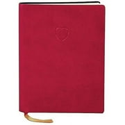 The Original ESSENTIAL RED HEART Leather-like 5x7 Journal by Eccolo trade