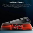 thumbnail image 3 of Mirror Camera, Wide Angle Car Recording 9.66in Full Screen FHD 1080P  For Car, 3 of 8