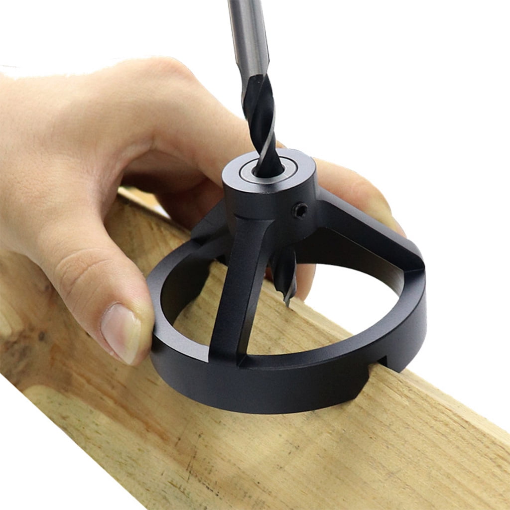 MOMOJIA Vertical Drill Guide Fixtures Pocket Hole Jig Position Woodworking Carpentry Jig Hole Opener Round Wood Dowel Durable