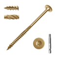 thumbnail image 1 of Tornillos para madera SahncaiTechTrade, 150 piezas, resistentes, para cubierta, 11,4 cm, 1 of 5