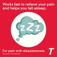 thumbnail image 3 of Tylenol PM Extra Strength Pain Reliever & Sleep Aid Caplets, 225 ct, 3 of 21