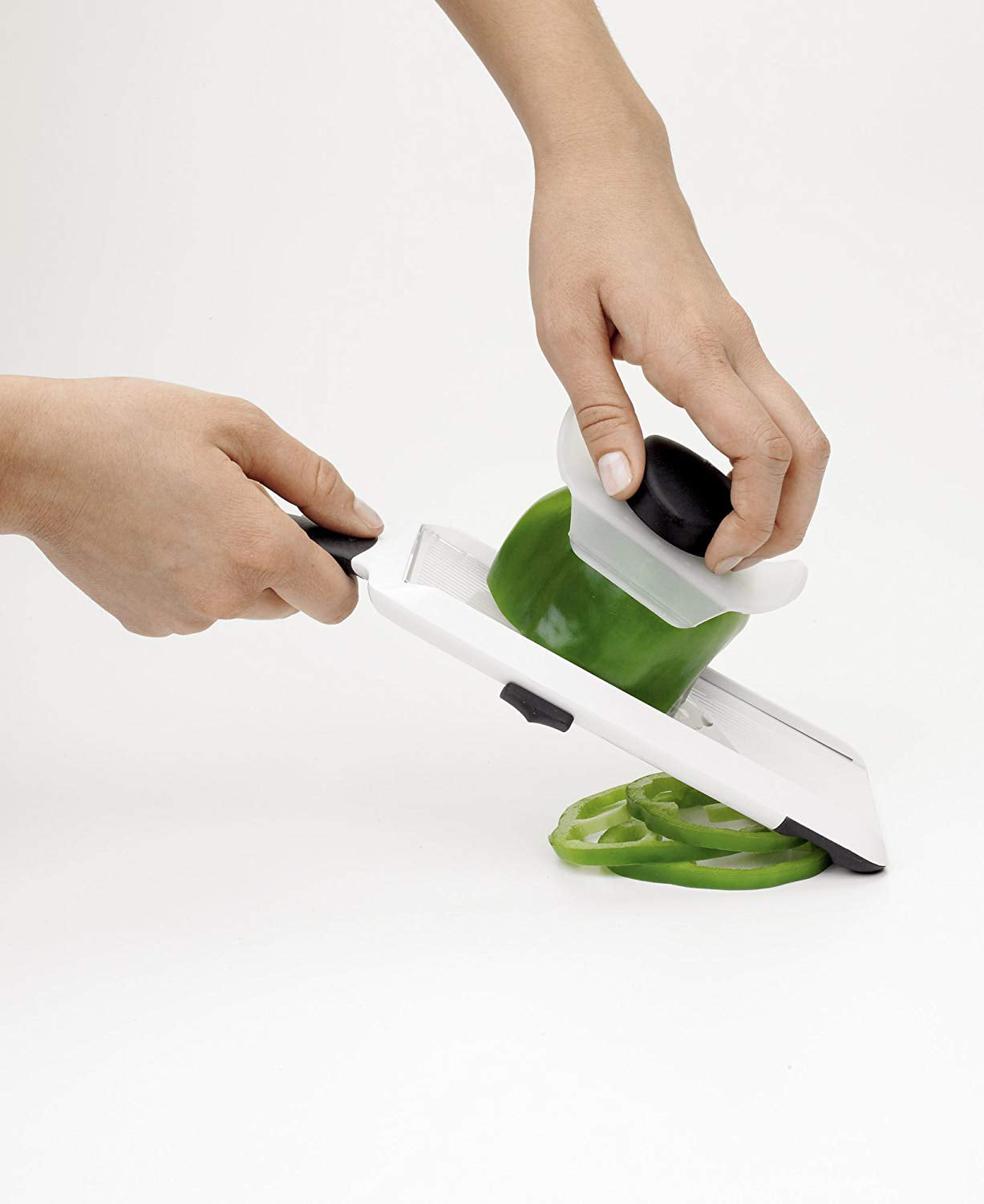 Adjustable Quick & Easy Handheld Fruit & Vegetable Mandoline Slicer 