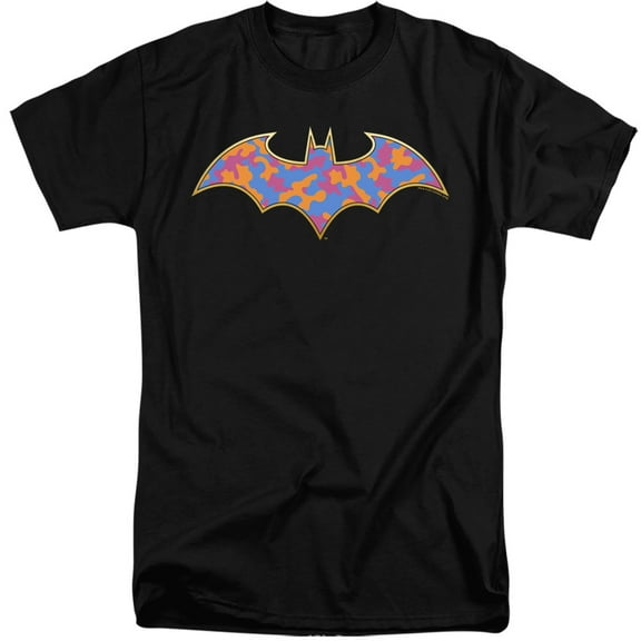 Batman - Gold Camo - Tall Fit Short Sleeve Shirt - XX-Large