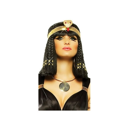 Egyptian Cleopatra Gold Medallion Costume Women