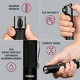thumbnail image 4 of SABRE 2-in-1 Pepper Spray and Flashlight, Black, 1 Ct, New, Pocket Pepper Sprays, 4 of 11