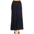 thumbnail image 3 of Women's Plus Size Trendy Style Solid Maxi Skirt, 3 of 4