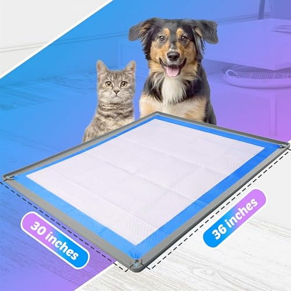 Dog Potty Tray Doggy Pads Skywin No-Spill Dog Pad Holder