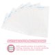 thumbnail image 2 of 40 hojas de recambios de papel de 6 agujeros tamaño A6 para cuaderno planificador diario lácteos, 2 of 4
