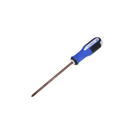 

Uxcell 6mm Phillips PH2 Magnetic Screwdriver 5.9 S2 Steel Round Shaft Black+Blue+White Handle