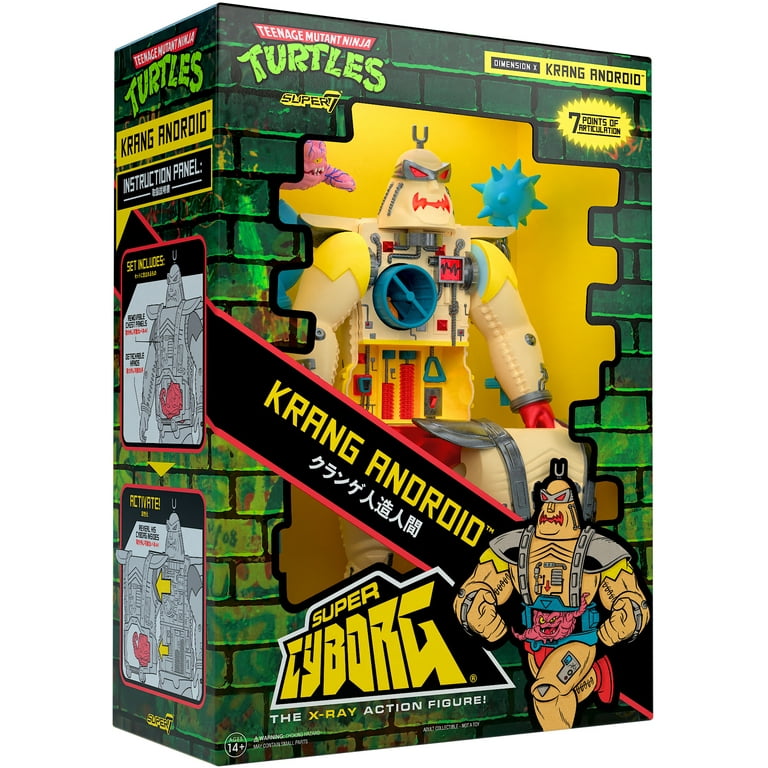 Super7 - Teenage Mutant Ninja Turtles - Super Cyborg - Krang