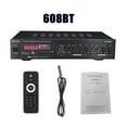 thumbnail image 1 of 1200W Bluetooth Amplifier 2CH HIFI Stereo Power AMP USB FM Radio Car Home Theater With Remote Control ,Efficient Heatsink, 1 of 7