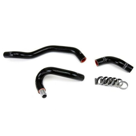 HPS Performance Reinforced Silicone Heater Coolant Hose Kit for 2009-2018 Nissan 370Z, Black