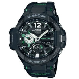 Casio G Shock Master Of G Black Dial Men s Multifunction Watch GA1100RG 1A Walmart