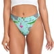 thumbnail image 1 of Balery Hippo With Flamingos And Crocodiles Tangas de Algodón para Mujer con Estampado – Ropa Interior Sexy, Transpirable, G-string-Large, 1 of 6