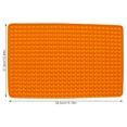 thumbnail image 3 of Molde de silicona de 140 cavidades, mini molde redondo para galletas de caramelo, barbacoa, alfombrilla para hornear, olla, almohadilla para alimentos, utensilios para hornear, naranja Speravity  HA003688-01, 3 of 7