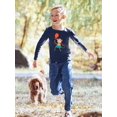 thumbnail image 2 of Monkey With A Balloon Long Sleeve Toddler -Image by Shutterstock,  3 Toddler, 2 of 4