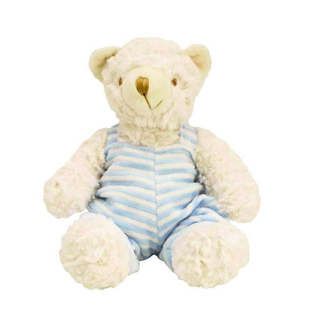 Blue 10in Classic Teddy Bear With Removable Jumper by Applesauce