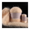 thumbnail image 2 of Toystoory Bufandas de 50g y 20g, juego de bolas de hilo para tejer a mano suave, suéteres para bebés, gorros, alfombras, Kit de hilo de Artesanía Beige, 2 of 6
