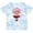 Tie Dye Blue, variant on Inktastic Monkey 4th Birthday 4 Year Old Girl Girls Toddler T-Shirt