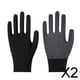 thumbnail image 1 of Guantes de trabajo de seguridad antideslizantes Colamx 2 piezas de nailon flexibles y duraderos, 1 of 8