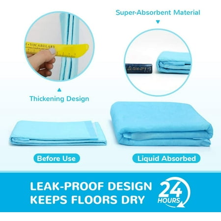 pads puppy training dogs potty pee x36 thicker drying absorbent count duty cats materials heavy pet extra quick super