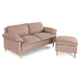 thumbnail image 3 of Sofá Cama Makora Remmy Palo de Rosa Velvet Memory Foam con Respaldo Reclinable, 3 of 8