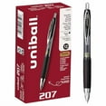 thumbnail image 2 of Uni-Ball UBC1790922 Stylo Gel Ultra Micro Rétractable à Encre Noire 0,38 mm, Baril Fumée 207 Signo, 2 of 4