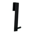 thumbnail image 1 of Ganchos para puerta de ducha Macarena 7 pulgadas Negro, 1 of 8