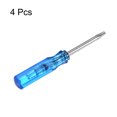 thumbnail image 3 of Unique Bargains 4Pcs Mini Torx Screwdriver T6 Magnetic Star Head 45mm Length for Repair, Blue, 3 of 6