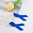 thumbnail image 4 of Blue Bow Pin Badges Elegant Decorative Lapel Pins For Clothing Accessories 50PCS Set 50PCS, 4 of 4