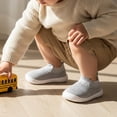 thumbnail image 3 of Toddler Shoes Baby Walking Sock Shoes Non-Slip Breathable Boys & Girls Sneakers Infant Tennis Shoes Grey Size 7, 3 of 10